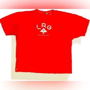 Men’s LRG Limited Research Group Logo Streetwear Shirt | Size 5XL